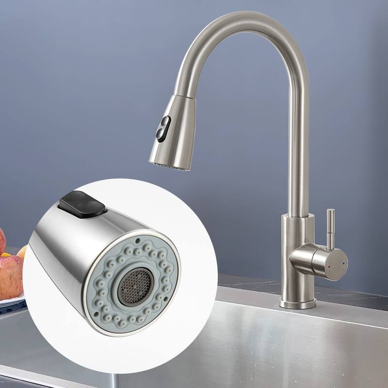 Topcraft Stainless Steel Pull Down kitchen Sink Faucet