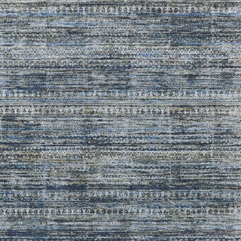 HomeRoots Striped Transitional Rectangle Outdoor Rug