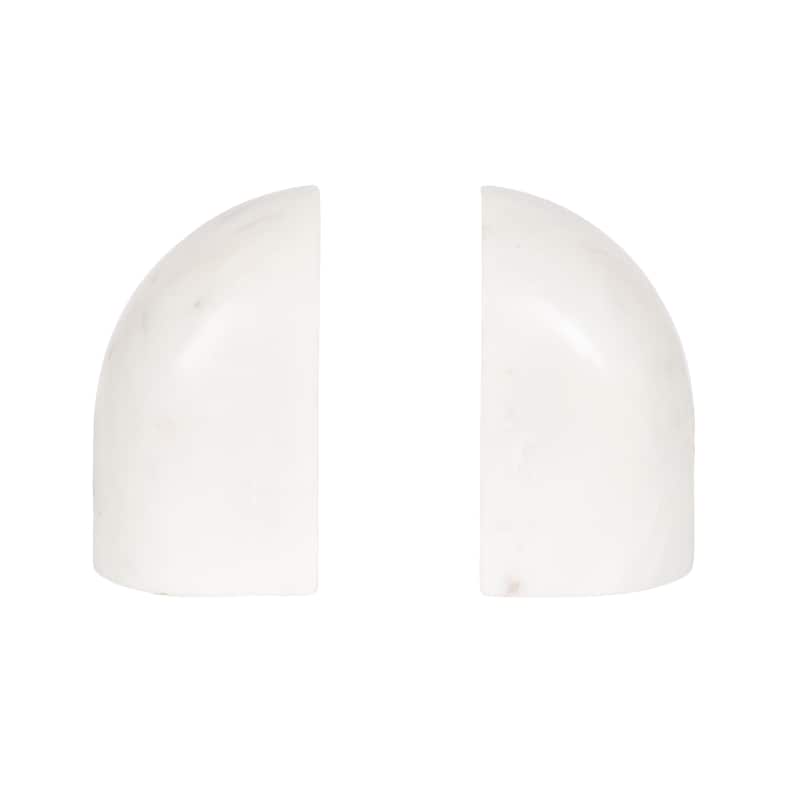 Kate and Laurel Brookhart Marble Bookends 2pc Set - 2 piece