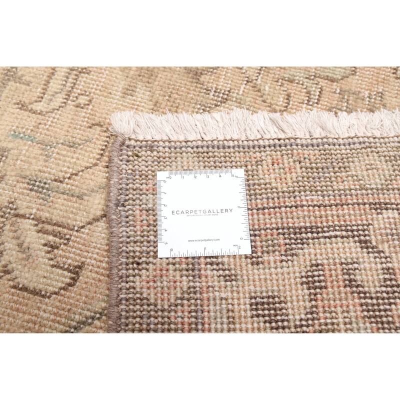 ECARPETGALLERY Hand-knotted Sarabi Tan Wool Rug - 6'6 x 9'5