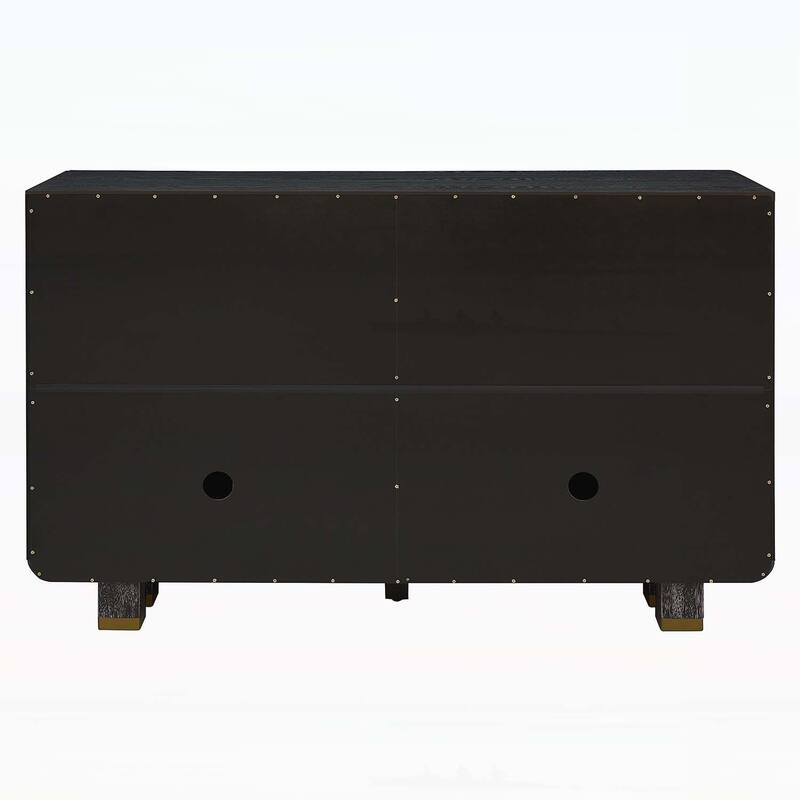 Exquisite Buffet Cabinet with Adjustable Shelves and Handcrafted Details