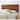 Ditmas Solid Wooden Brown Leather Basket Weaved Floating King Size Headboard
