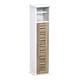 preview thumbnail 35 of 41, Toilet Paper Storage Cabinet with Dispenser Toilet Organizer - 7.2'L x 7.2"W x 29.9"H