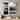 24-inch White Wall-mounted Lockable Mirrored Jewelry Armoire Cabinet