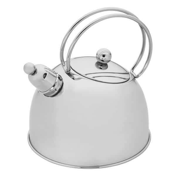 Demeyere Resto 2.5qt Stainless Steel Whistling Tea Kettle Bed Bath