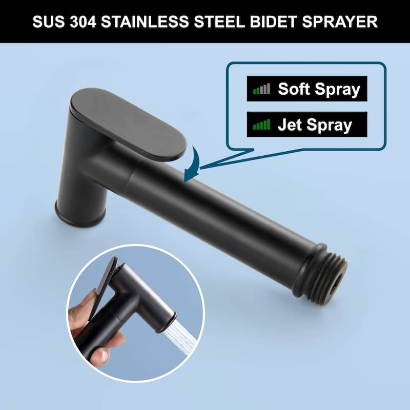 Handheld Bidet Sprayer Bidet Hand Held Sprayer for Toilet Shattaf Toilet Attachment With Mixer Valve