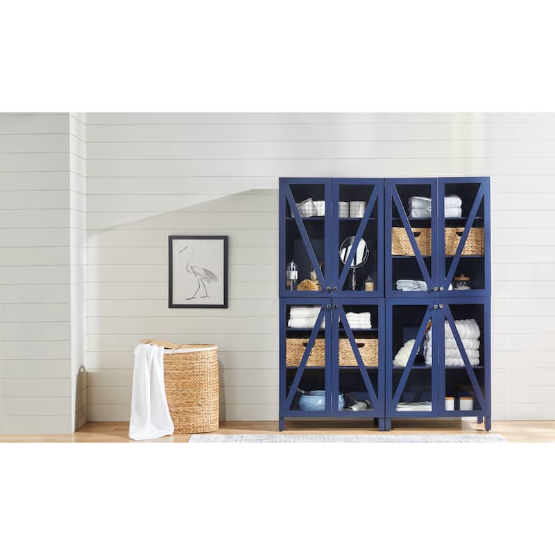 Crosley Cassai 2Pc Storage Pantry Set