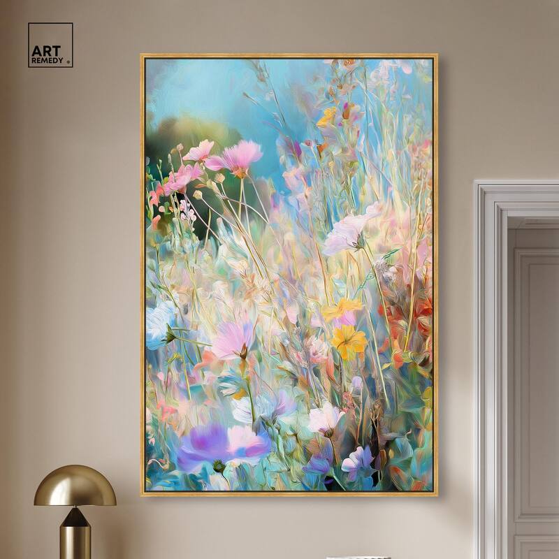 Cosmos Cascade Canvas by Art Remedy