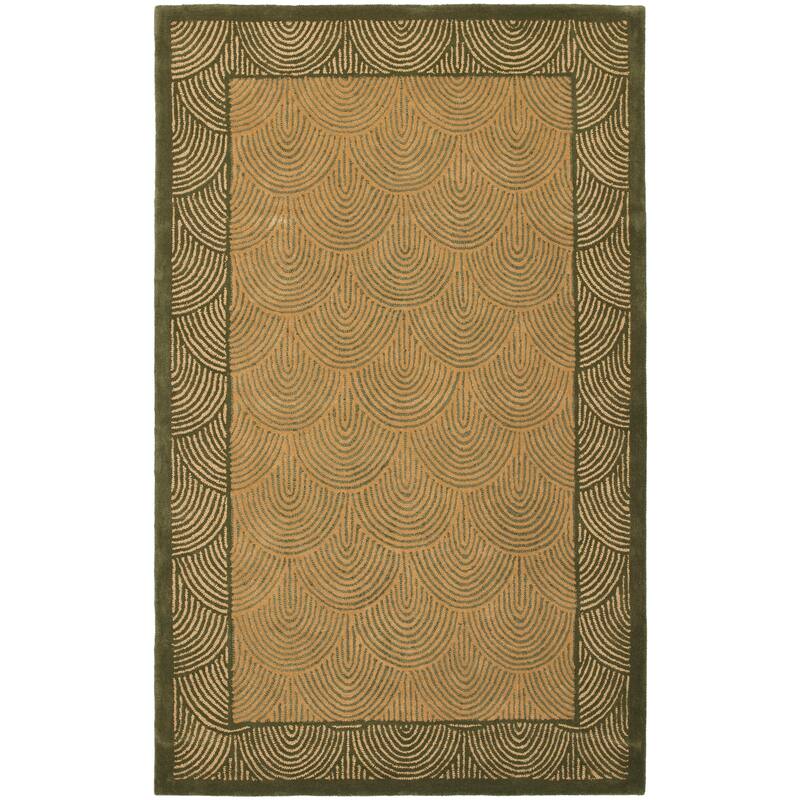 SAFAVIEH Handmade Soho Thieu Sunrise N.Z. Wool Rug