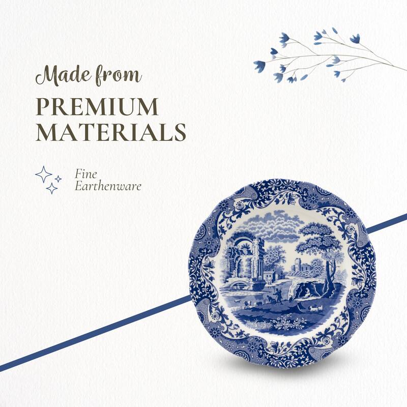 Spode Blue Italian Collection Round Plate