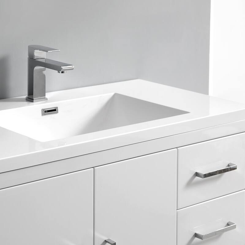 Fresca Senza 36" Free Standing Single Basin Vanity Set with MDF