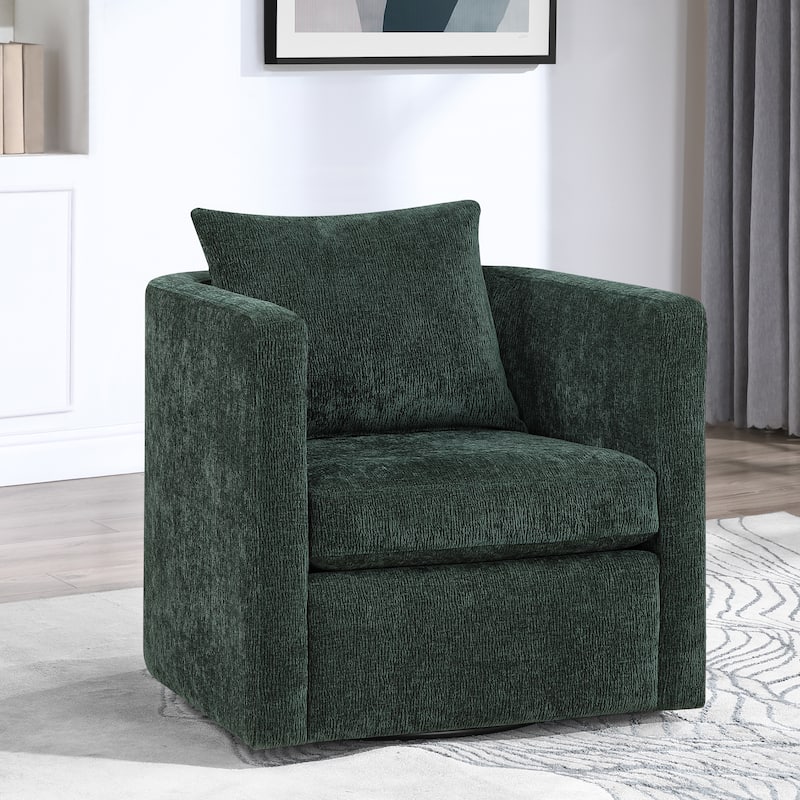 Sylvani Swivel Barrel Chair by Greyson Living
