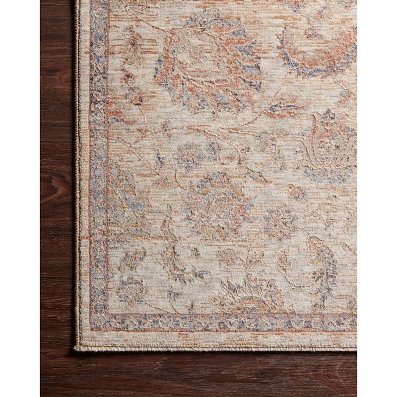 Alexander Home Artysan Vintage Traditional Oriental Area Rug