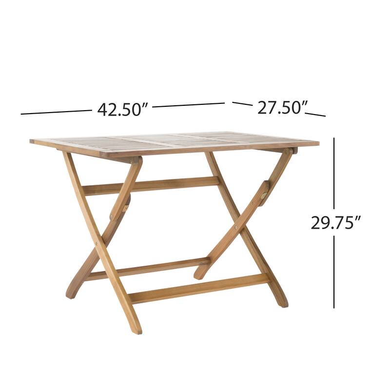 Posttano 43.5" Foldable Table - 24.25
