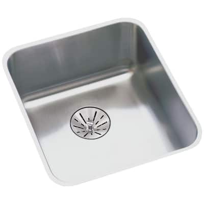 Elkay Lustertone 16-1/2" Undermount Single Basin Stainless Steel