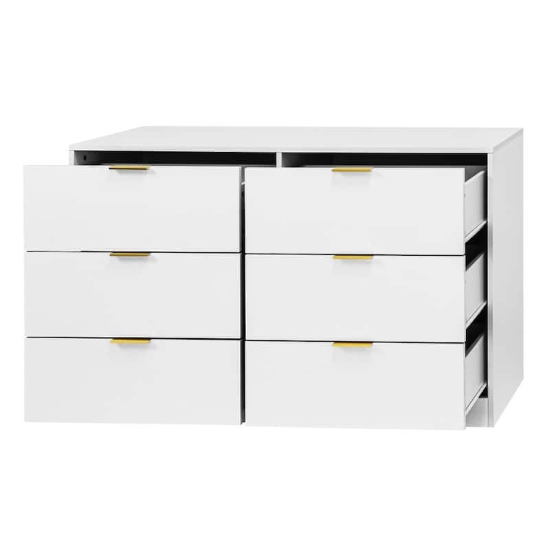 Simply Modern 6-Drawer Dresser