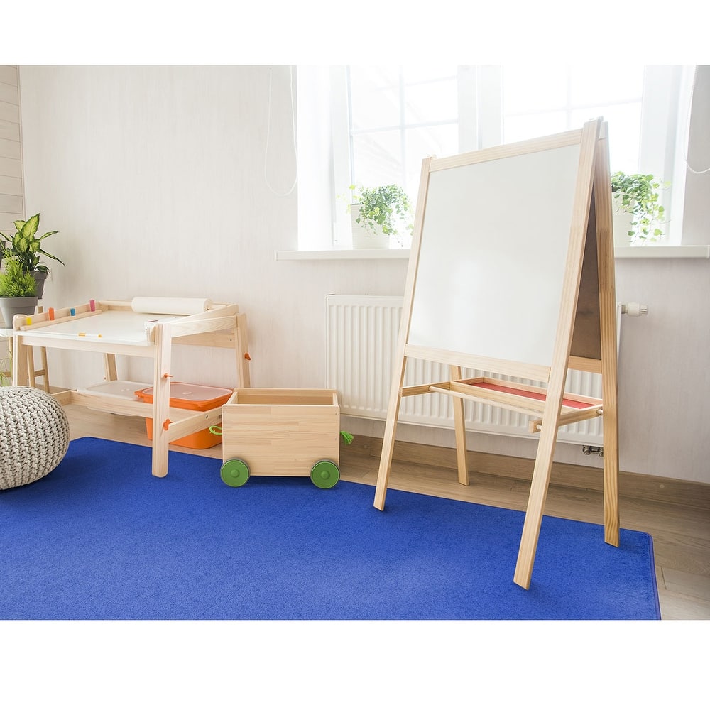 Endurance Oval Educational Polyester Area Rug