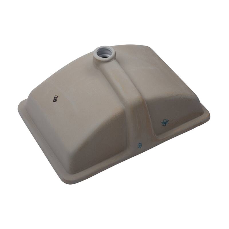 Lordear 21'' Undermount Vessel Sink Rectangle Porcelain Ceramic Lavatory Bathroom Sink (21 Inch)