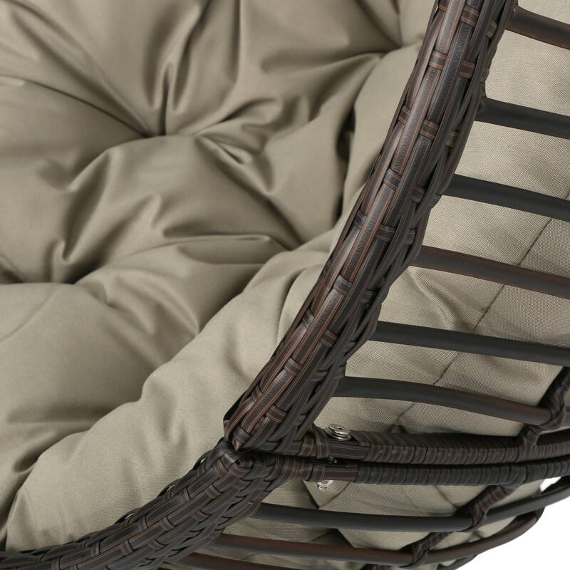 Layla Wicker Hanging Chair by Christopher Knight Home
