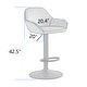 preview thumbnail 5 of 24, Corvus Wendy Contemporary Adjustable Bar Stool (Set of 2)