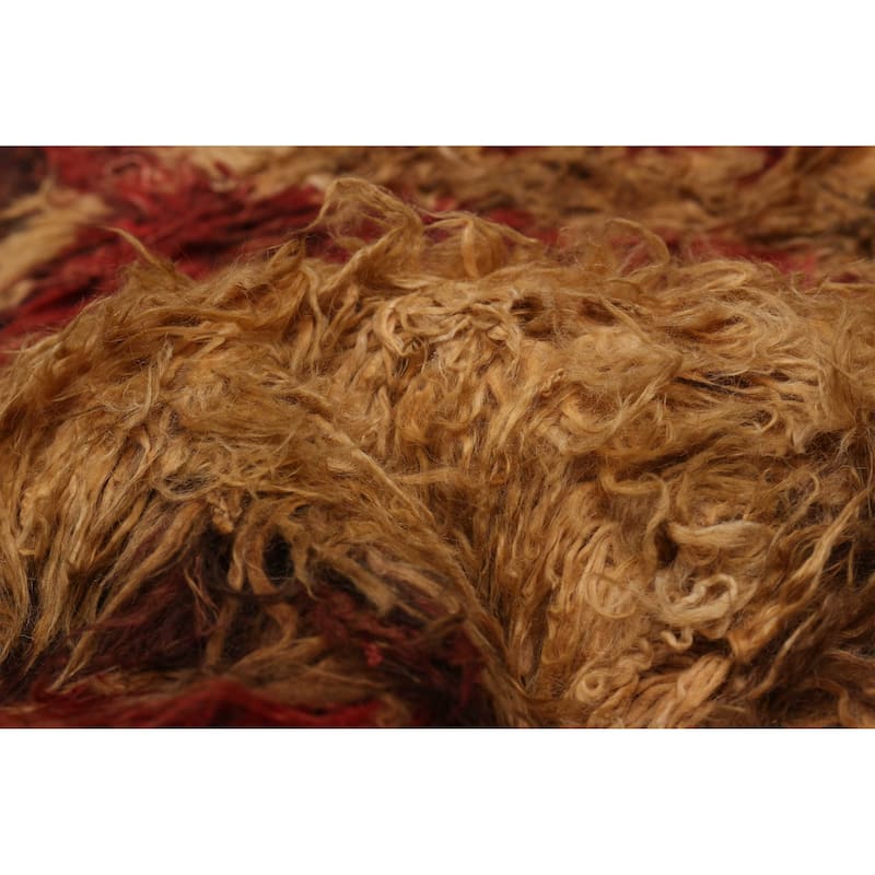ECARPETGALLERY Hand-knotted Marrakech Brown Wool Rug - 3'9 x 6'8