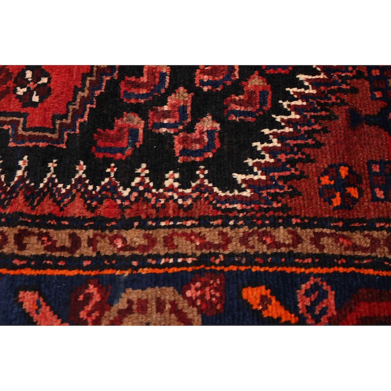 ECARPETGALLERY Hand-knotted Andelz Red Wool Rug - 4'4 x 7'0