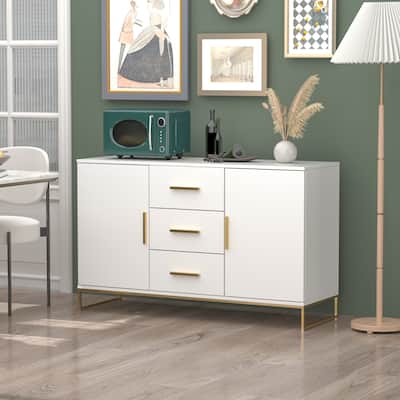 47" Sideboards and Buffets with Storage Storage Cabinet Credenza