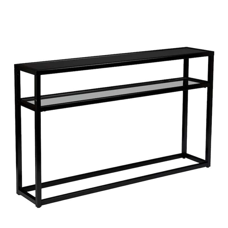 SEI Furniture Baldrick Modern 50" Long Console Table with Shelf