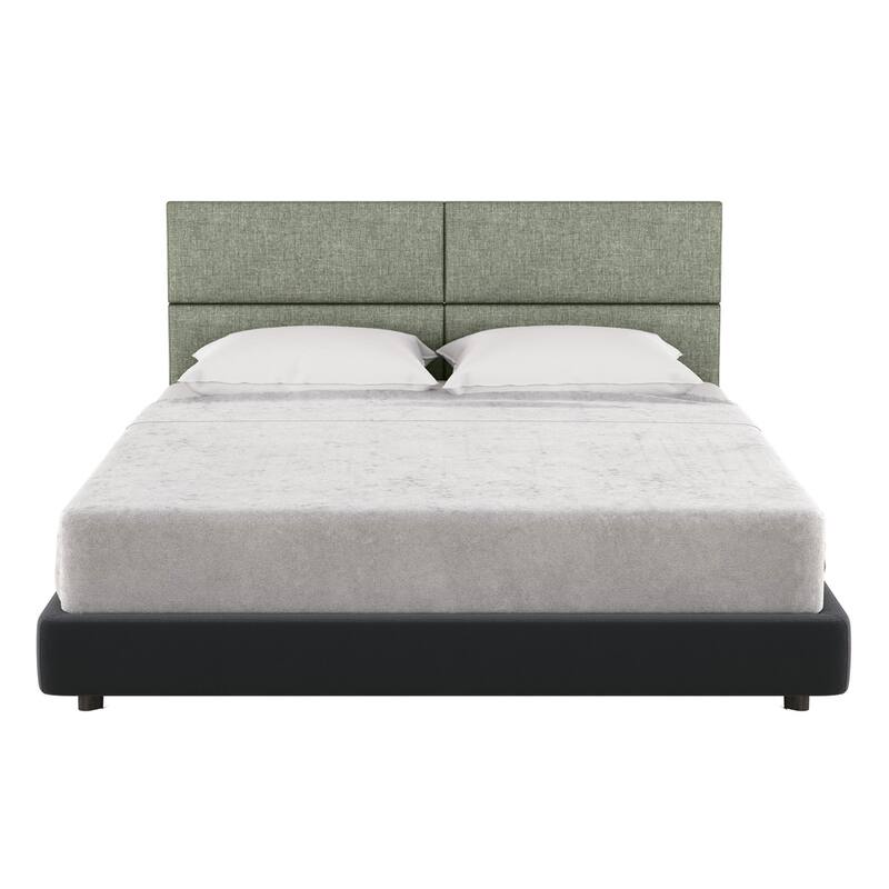 Jaxx Panelist Modern Padded Headboard - Set of 4 Wall Mounted Panels