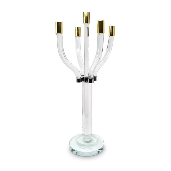 Candelabra with Silver/Gold Tip (2 Sizes)
