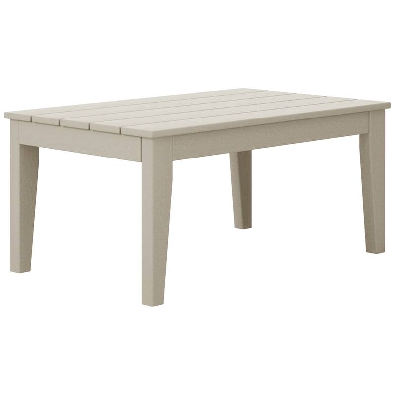 Laguna Poly Coffee Table - Sand