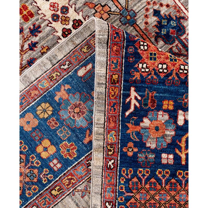 Serapi One-of-a-Kind Hand-Knotted Area Rug - Brown - 8' 9" x 11' 9"