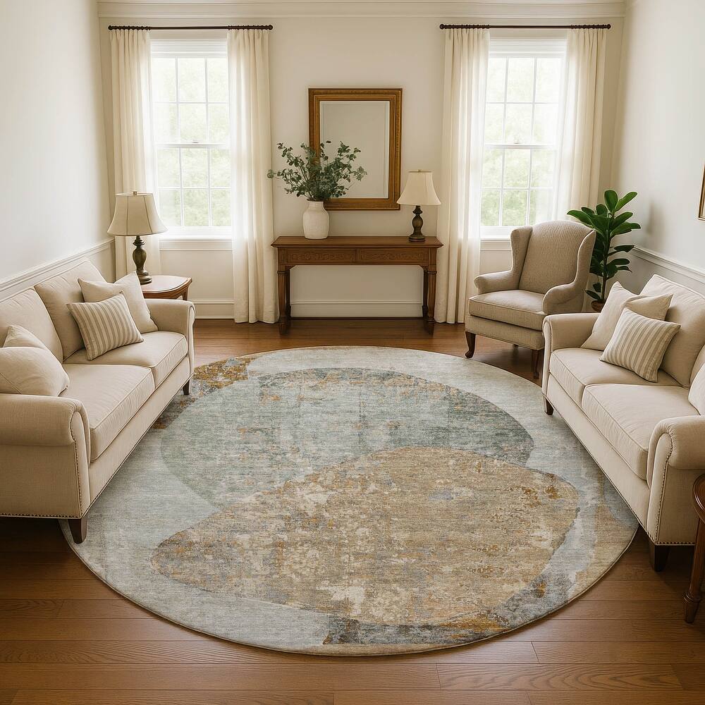 Premium Washable Super Soft Abstract Modern Mayfield Rug