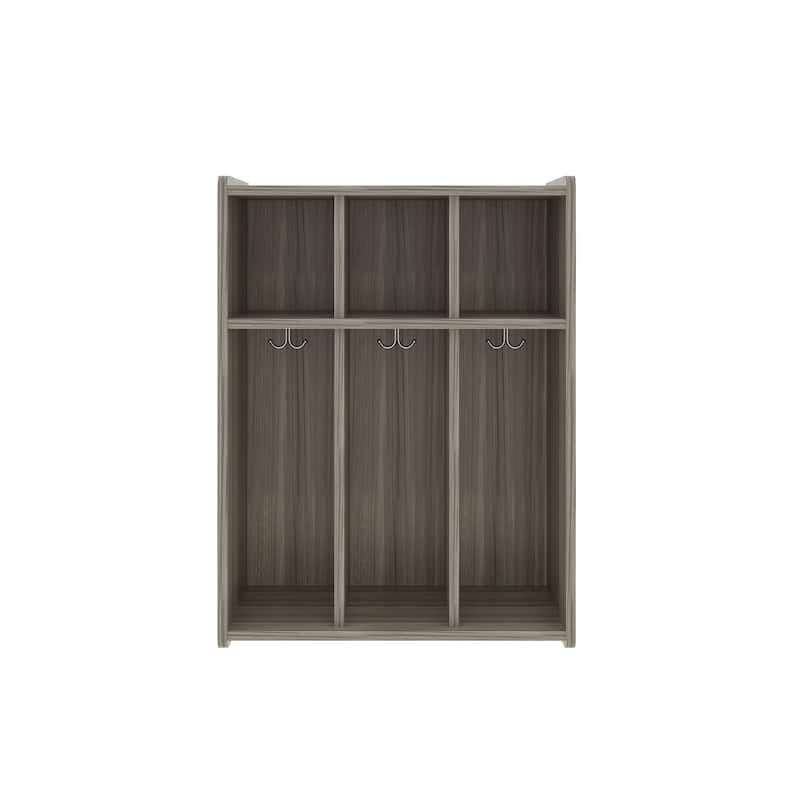 Tot Mate 3-Section Laminate Floor Locker - 28" x 15" x 37 1/2"