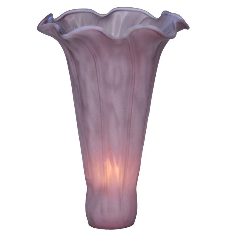 3 In. Wide X 5 In. High LAVENDER POND LILY SHADE