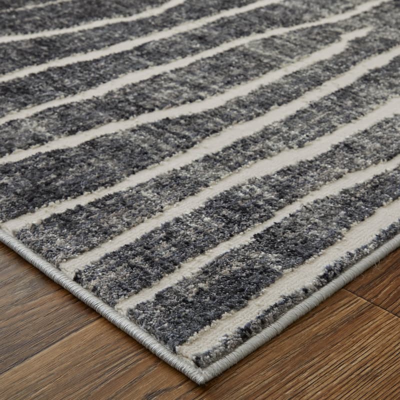Grand Bazaar Kiba Machine Made Abstract Transitional Area Rug