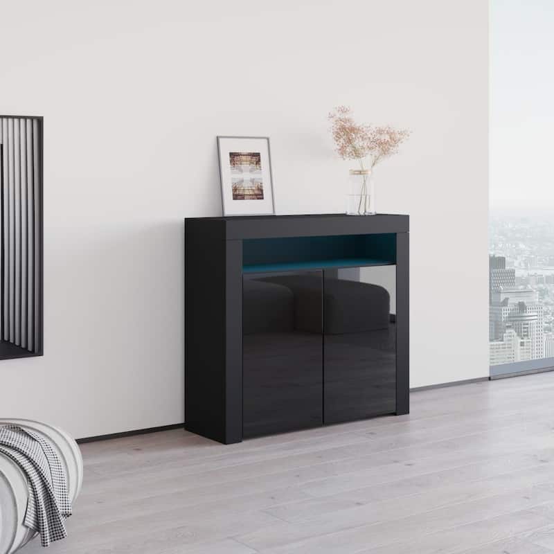 Milano 42inch 2D Matte High Gloss Sideboard