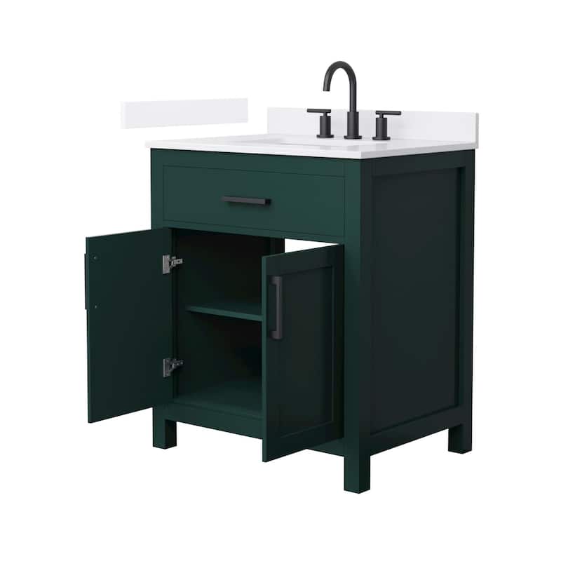 Wyndham Collection WCG2424-30S-QTZ-US3MXX Beckett 30" Free Standing
