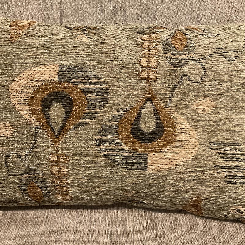 HERAT ORIENTAL Handmade Chenille Throw Pillow