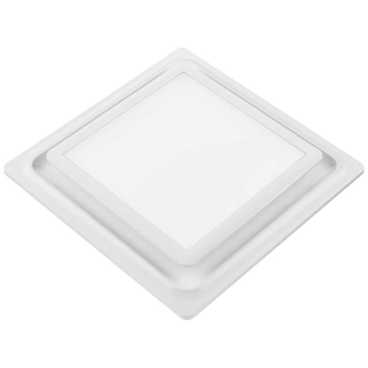 Aero Pure 80 CFM 0.3 Sone Ceiling Mounted Quiet Exhaust Fan - White