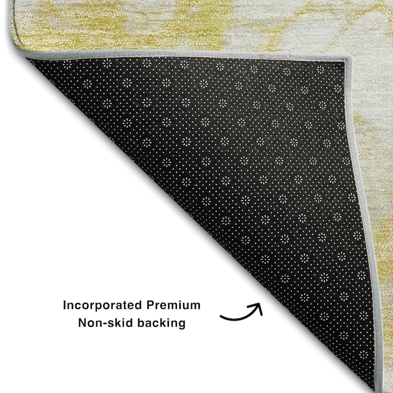 Premium Washable Super Soft Abstract Motion Mayfield Rug