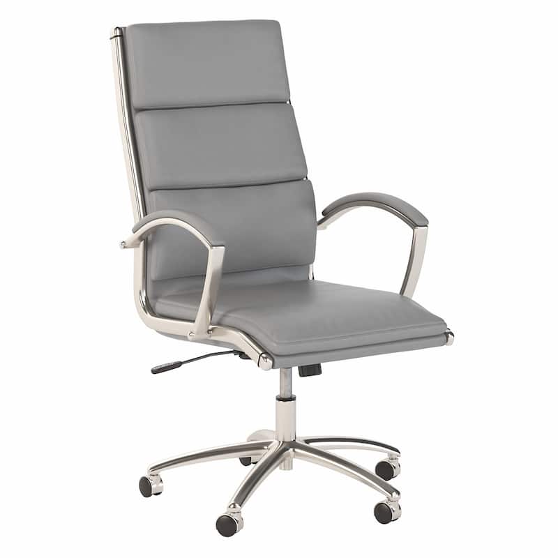 Cabot High Back Leather Executive Office Chair by Bush Furniture