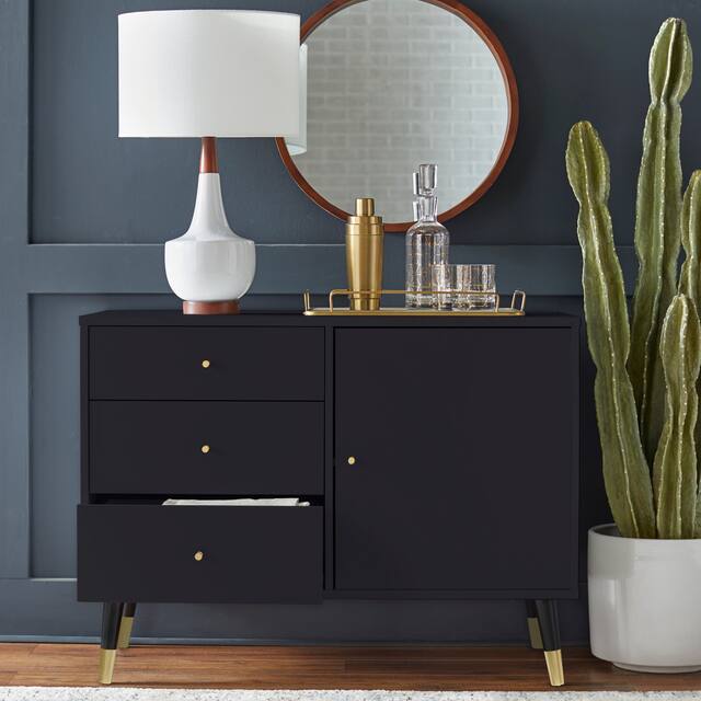 Carson Carrington Horsens 3-drawer Mid-century Modern Buffet