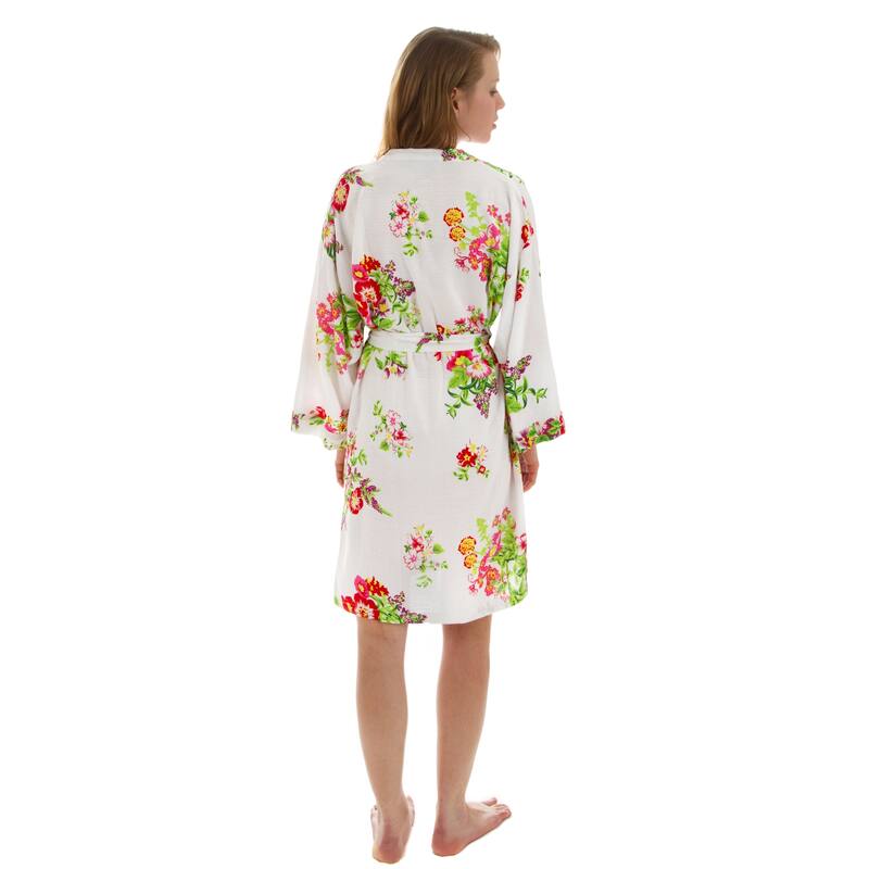 Leisureland Ultra Soft Women's Floral Robe Bed Bath & Beyond 34559678