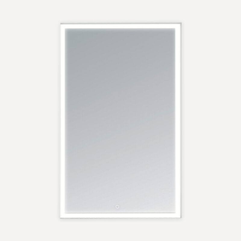 AQUADOM Edge Royale Bathroom Led Lighted Medicine Cabinet Defogger, 3X LED Adjustable Magnifying Mirror, Electrical Outlets.