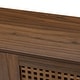 preview thumbnail 32 of 41, Gius Contemporary Multifunctional Manufactured Wood Frame Sideboard with Beech Wood Doors by HULALA HOME