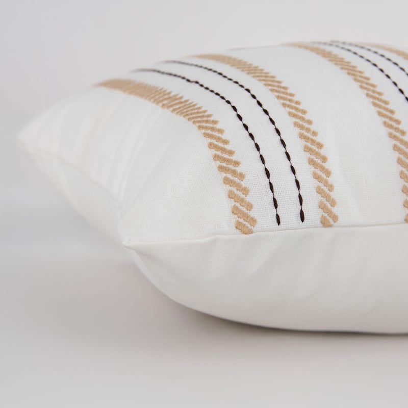 Donny Osmond Stripe Cottage Throw Pillow, 14''x20''