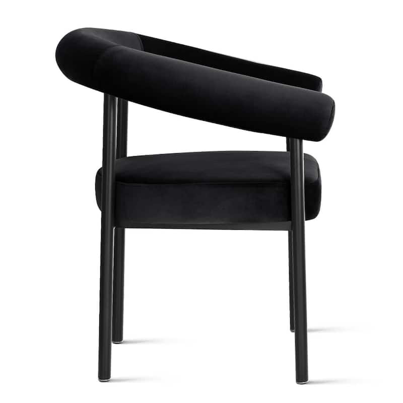 High-back upholstered Chairs (Set of 4)