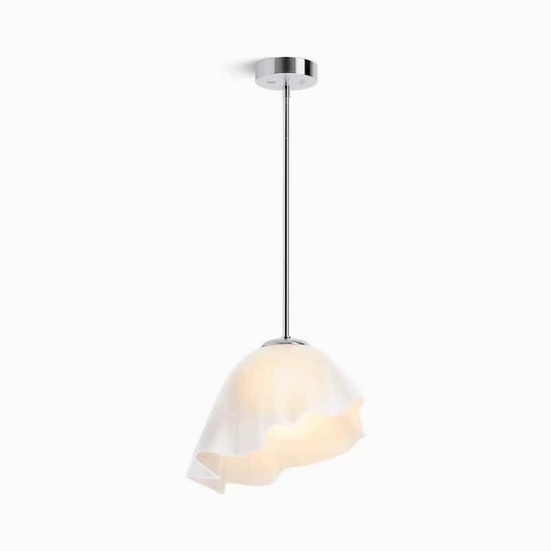 Kohler Lighting 32695-PELED Landshapes 15" Wide LED Abstract Pendant