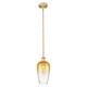 Option Brushed Brass / Amber